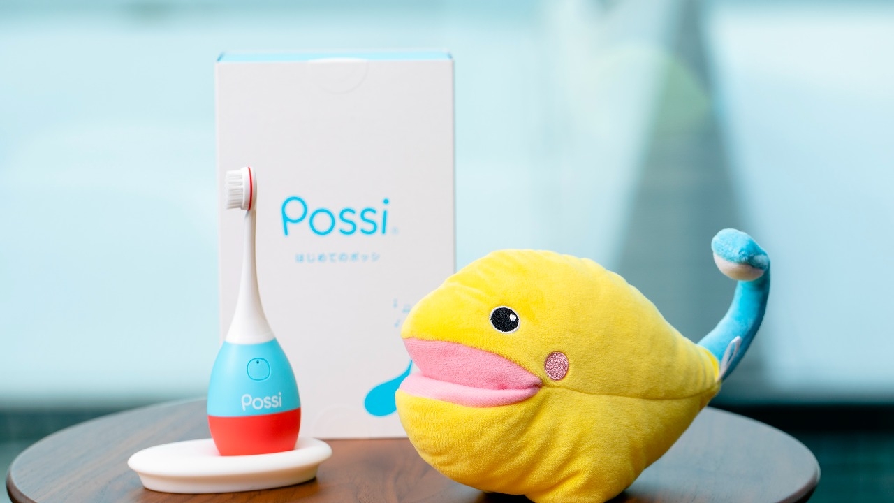 Possi はじめてのポッシ 子ども用歯ブラシ 仕上げみがき 骨伝導 本体 ヴィンテージ コスメ・香水・美容